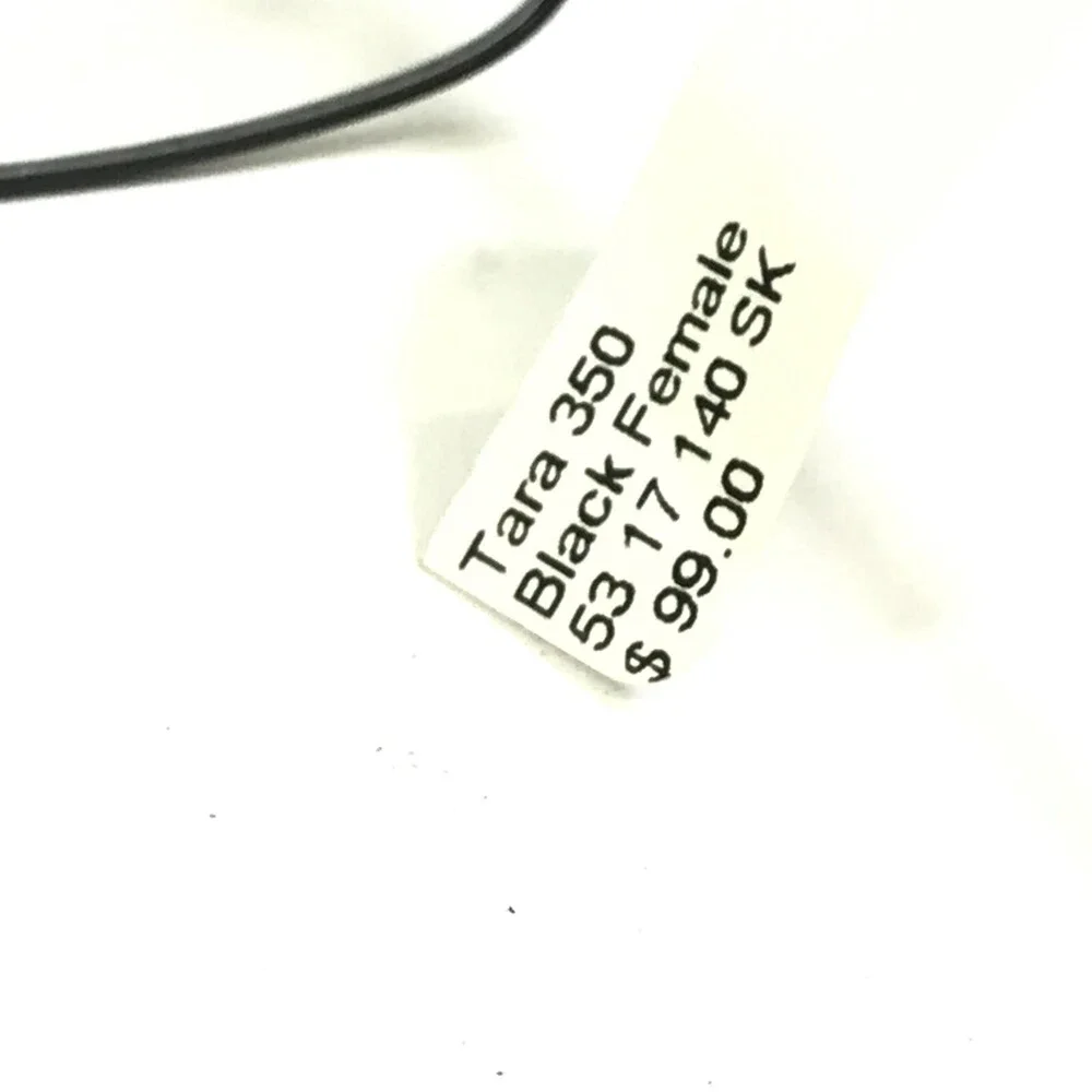 Eight to Eighty Eyeglasses Frames TARA BLACK Cat Eye Wire Rim 53-17-140